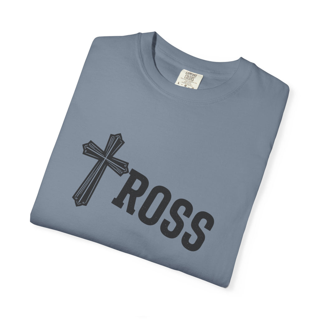 Cross Faith T-Shirt — Graphic Cross Logo Christian Tee