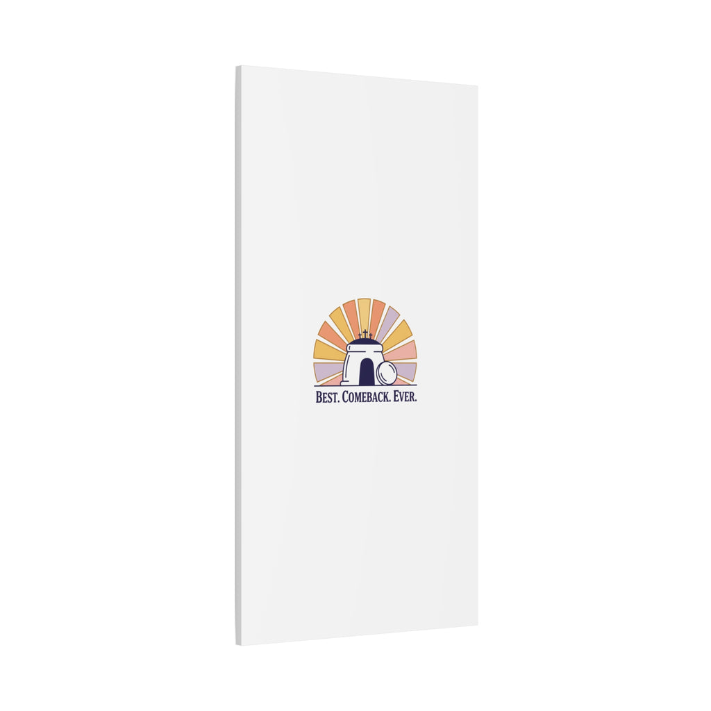 Best Comeback Ever Canvas | Christian Easter Wall Art, He Is Risen Resurrection Decor