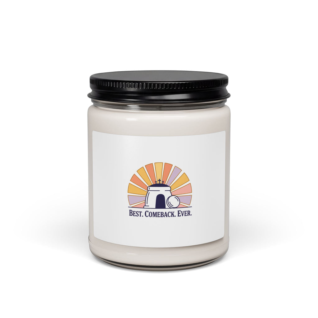 Best Comeback Ever Candle | Christian Easter decor, He Is Risen soy candle