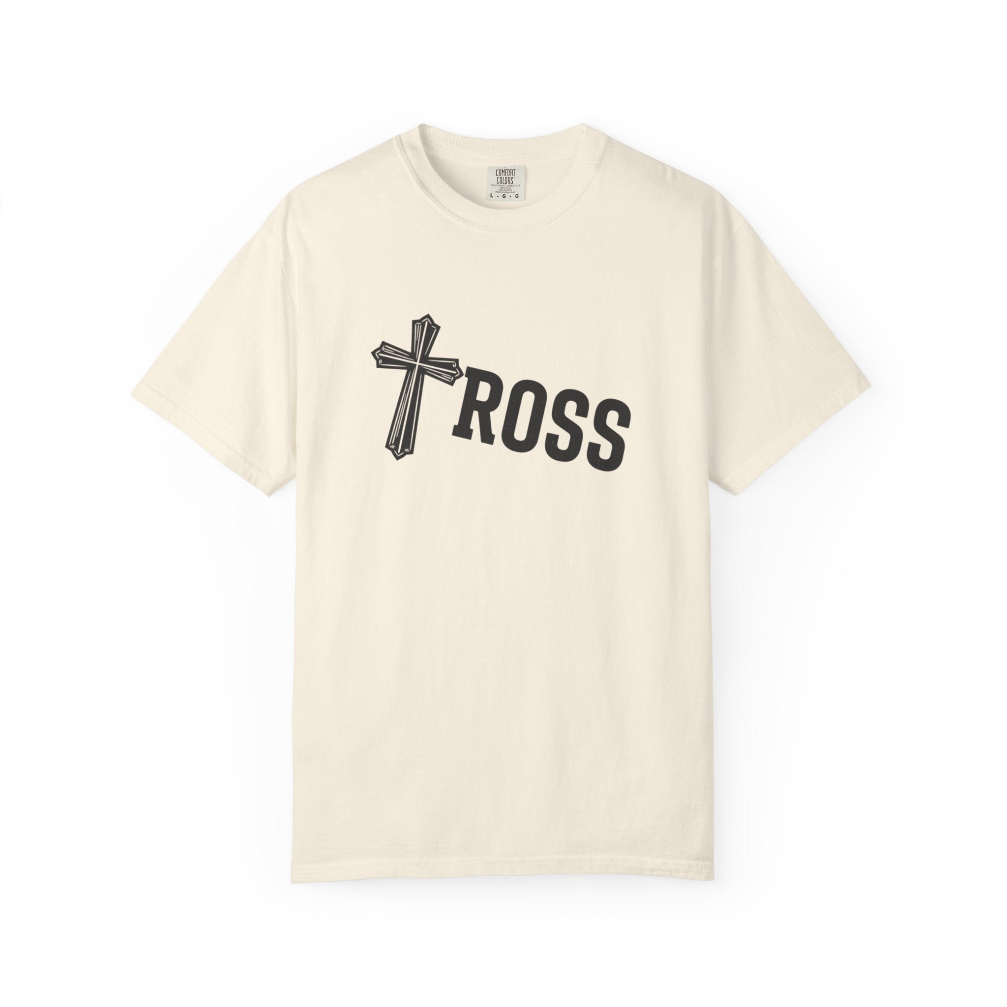Cross Faith T-Shirt — Graphic Cross Logo Christian Tee