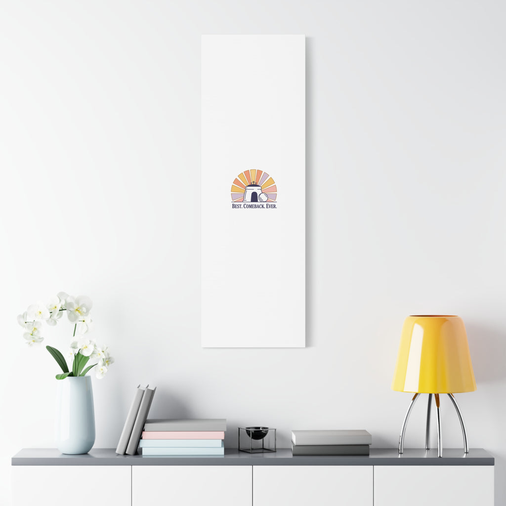 Best Comeback Ever Canvas | Christian Easter Wall Art, He Is Risen Resurrection Decor
