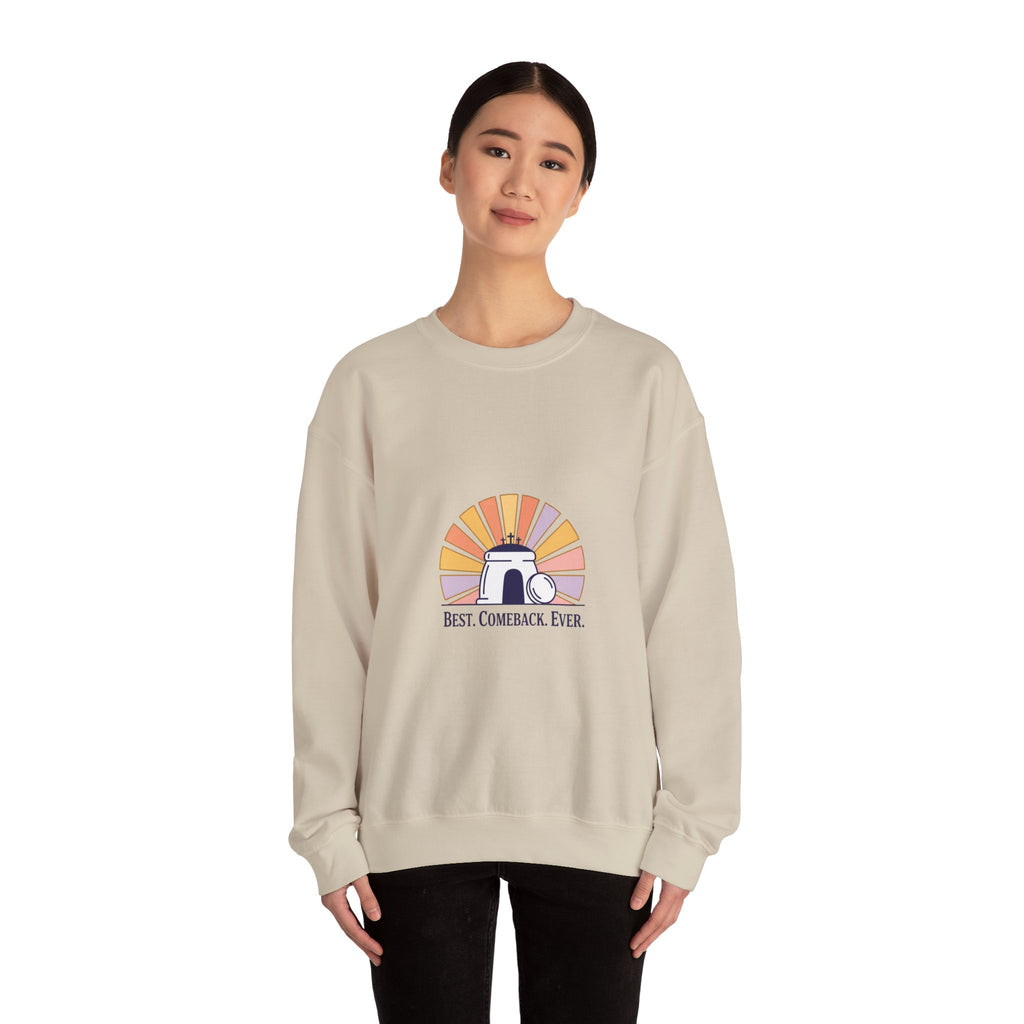 Best Comeback Ever Sweatshirt | Christian Easter shirt, He is risen