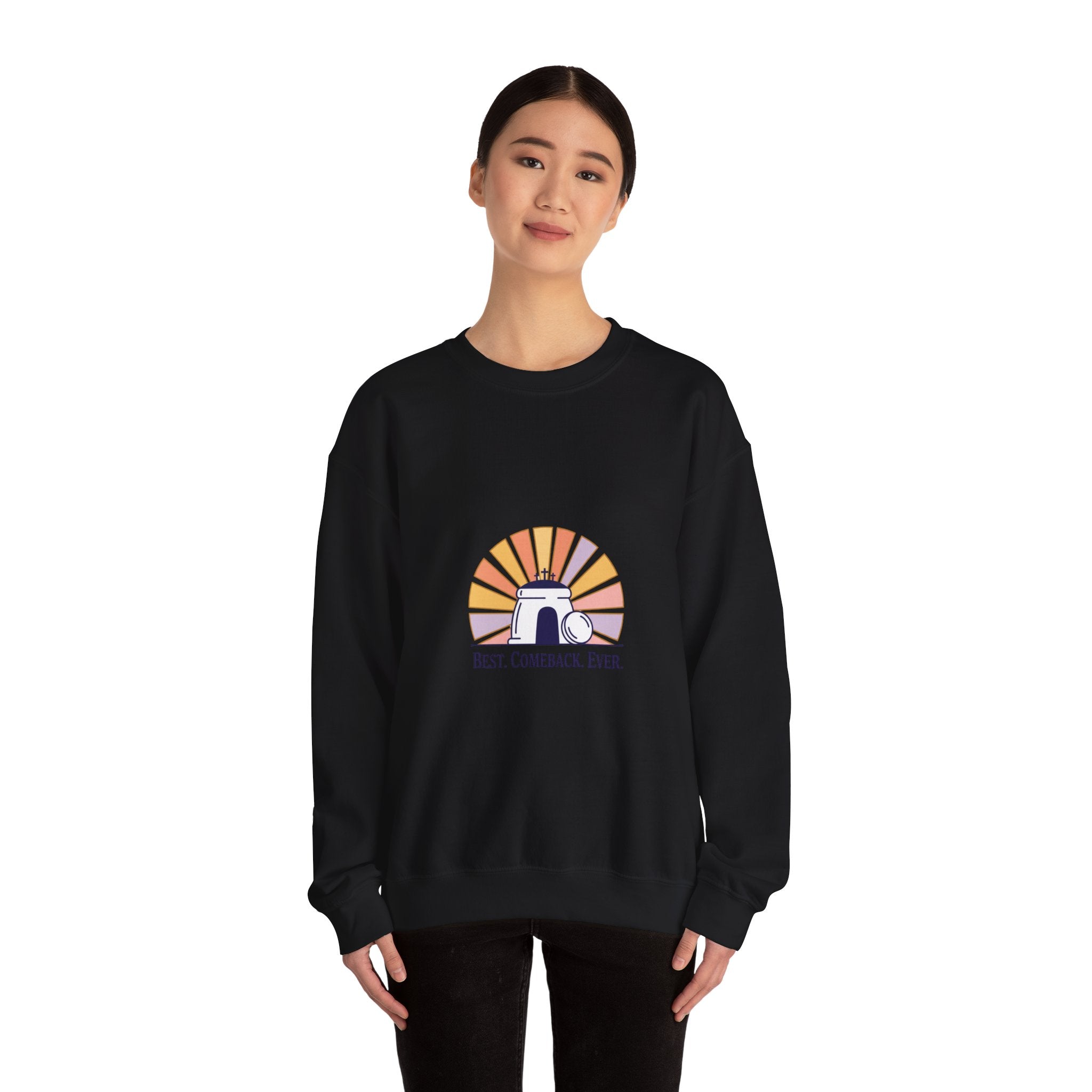 Best Comeback Ever Sweatshirt | Christian Easter shirt, He is risen