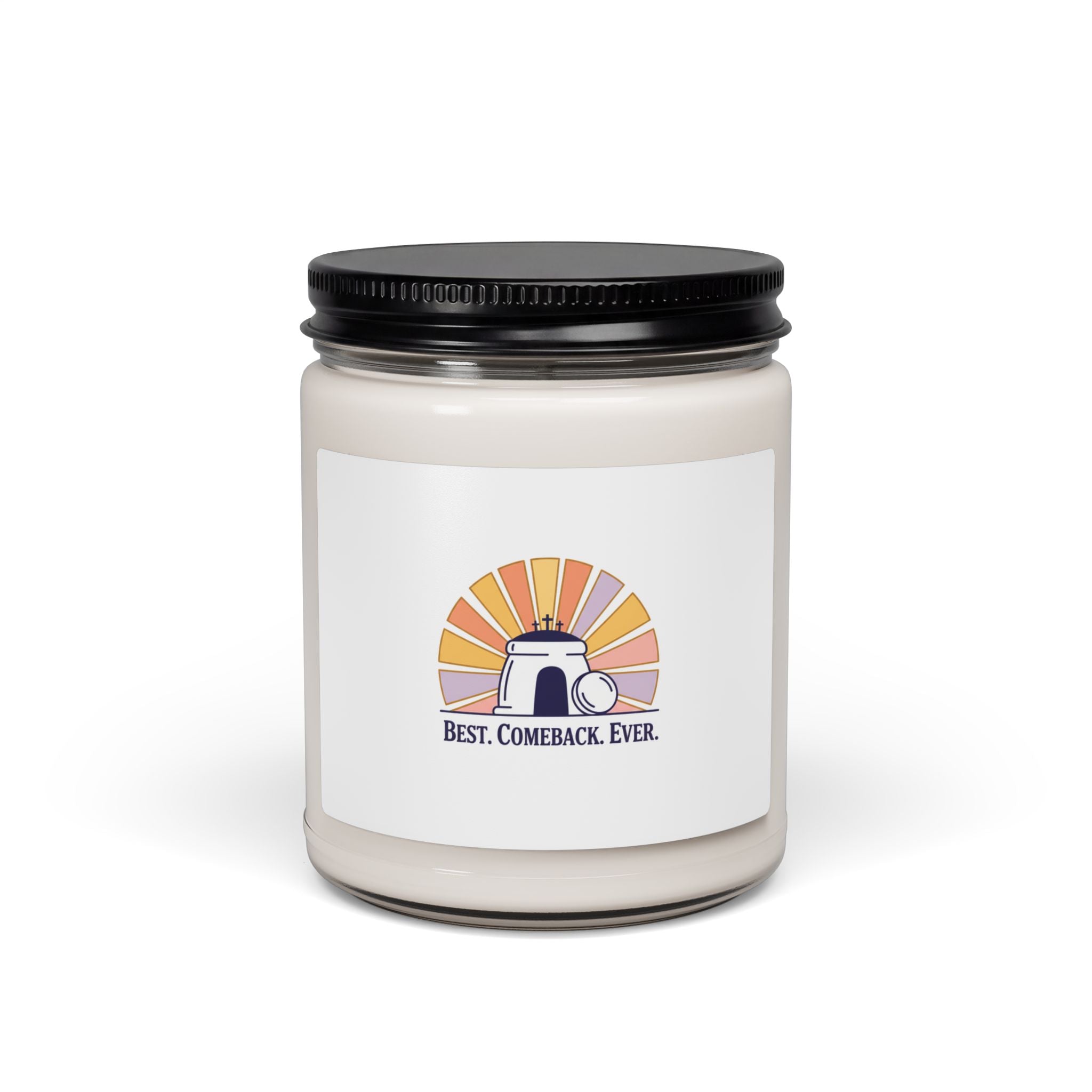 Best Comeback Ever Candle | Christian Easter decor, He Is Risen soy candle