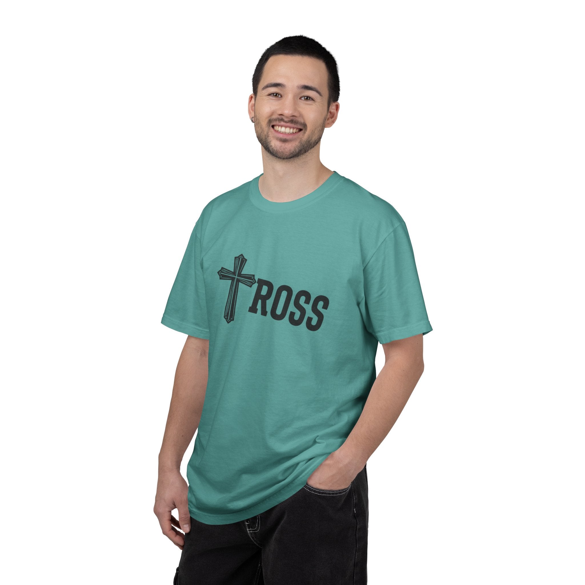 Cross Faith T-Shirt — Graphic Cross Logo Christian Tee