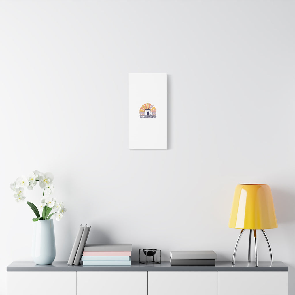 Best Comeback Ever Canvas | Christian Easter Wall Art, He Is Risen Resurrection Decor