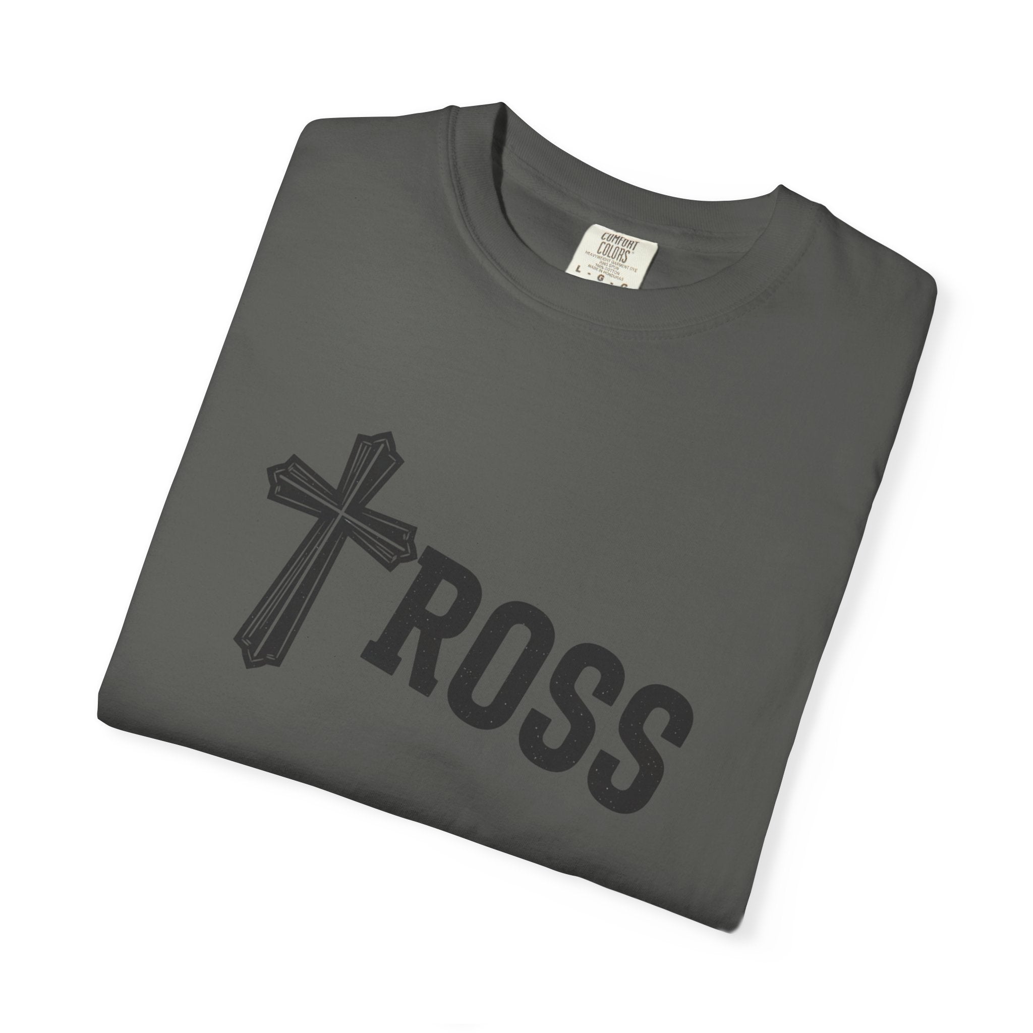 Cross Faith T-Shirt — Graphic Cross Logo Christian Tee