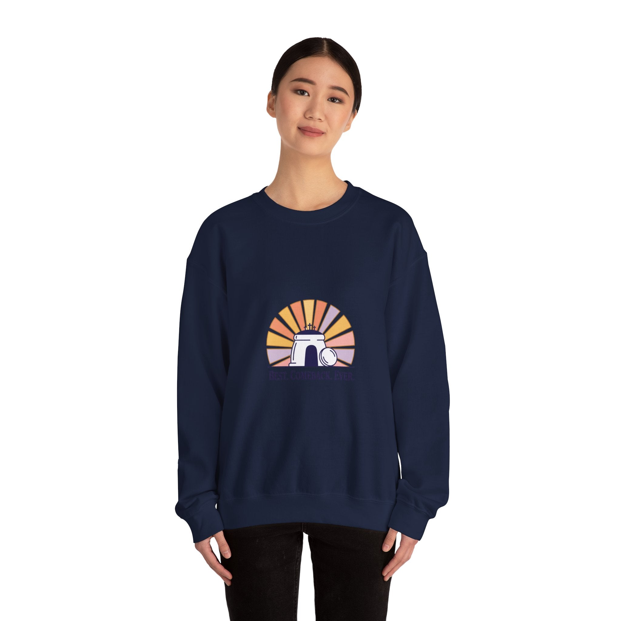Best Comeback Ever Sweatshirt | Christian Easter shirt, He is risen