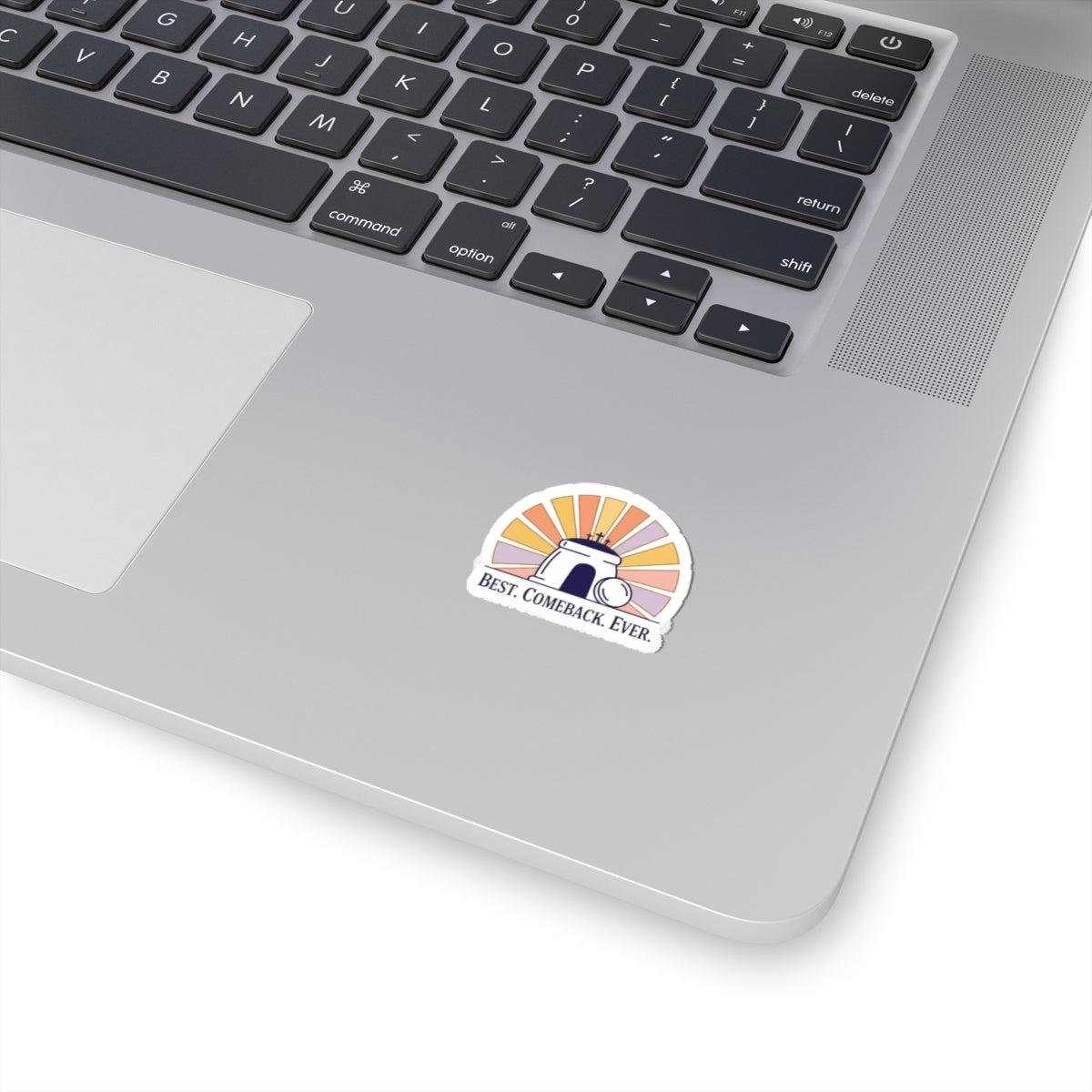 Best Comeback Ever Kiss-Cut Stickers | Christian Easter, He Is Risen