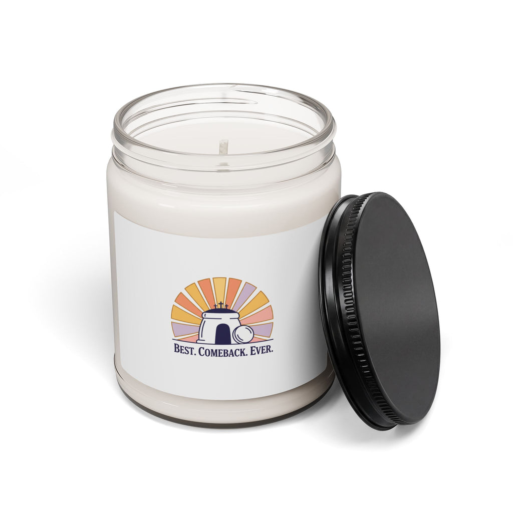 Best Comeback Ever Candle | Christian Easter decor, He Is Risen soy candle