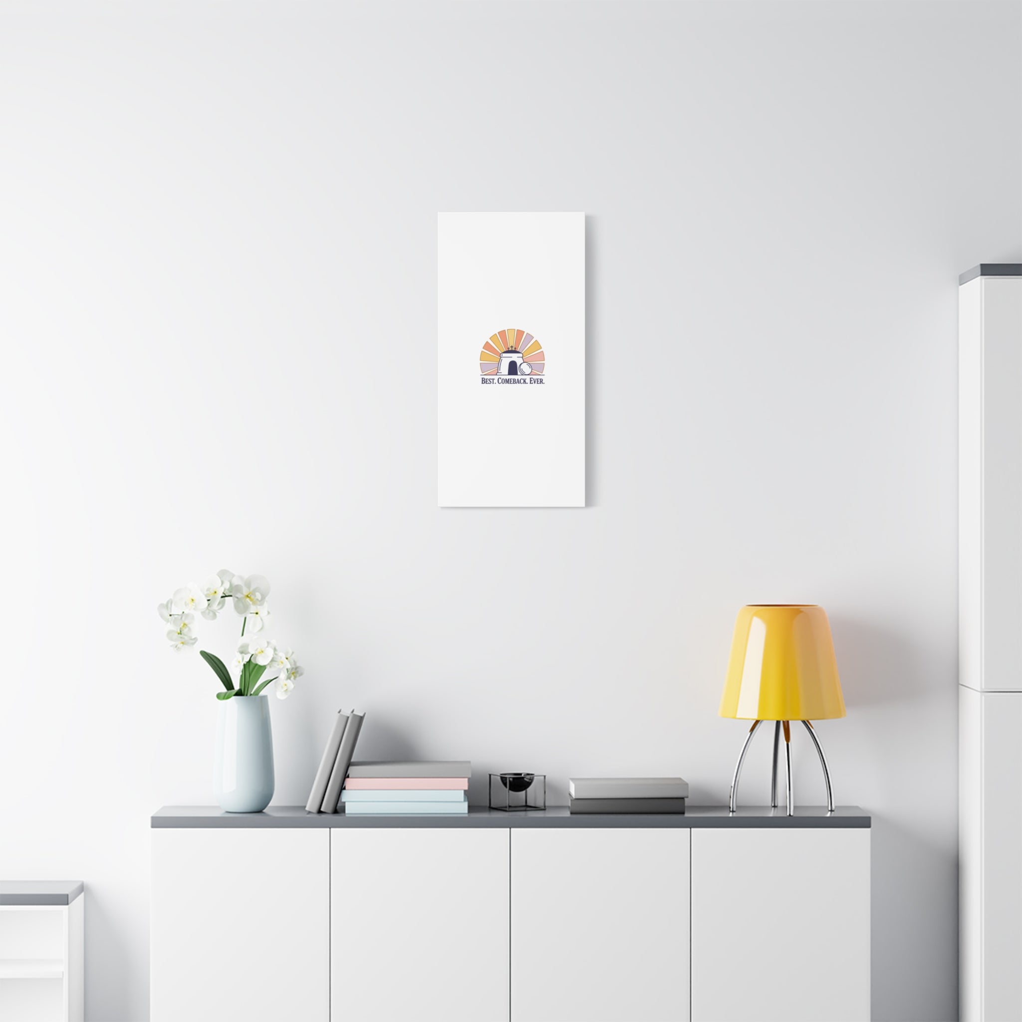 Best Comeback Ever Canvas | Christian Easter Wall Art, He Is Risen Resurrection Decor