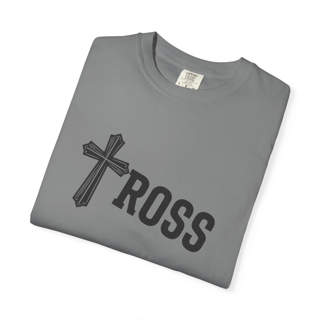 Cross Faith T-Shirt — Graphic Cross Logo Christian Tee