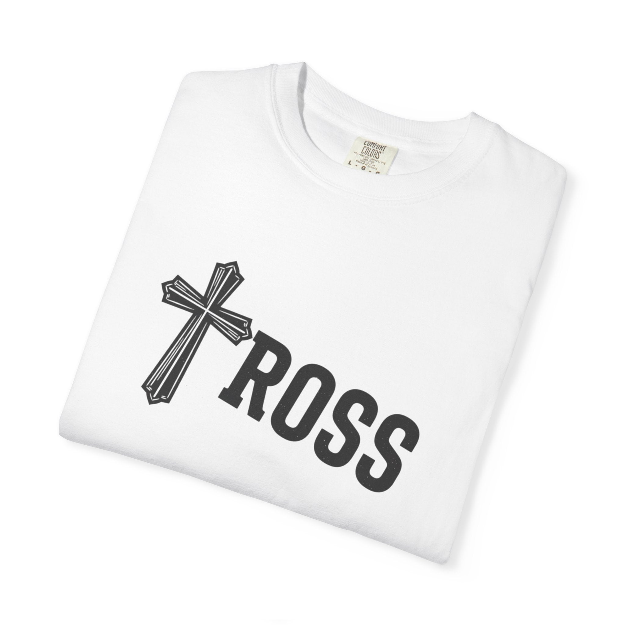 Cross Faith T-Shirt — Graphic Cross Logo Christian Tee